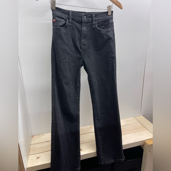 Hudson Jeans Denim - Anthropologie Hudson Jeans Women's Black High Rise Straight Leg Jeans